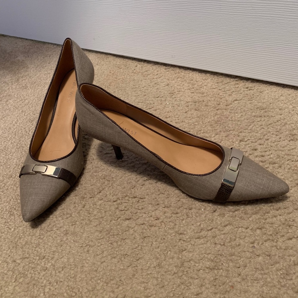 Nine West kitten heels